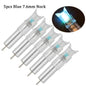 5/6pcs Archery LED Lighted Nocks Fit 7.6mm Universal Arrow Shaft Glowing Tail Carbon Crossbow Bolts Hunting Shooting Accessories - Wild Frontier Gear LLC
