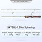 Kingdom Fishing Rods STREAM KING Ultralight 62g Spinning Casting 1.45/1.65/1.39/1.53m UL Baitcasting Travel Stream Fishing Rod Wild Frontier Gear LLC