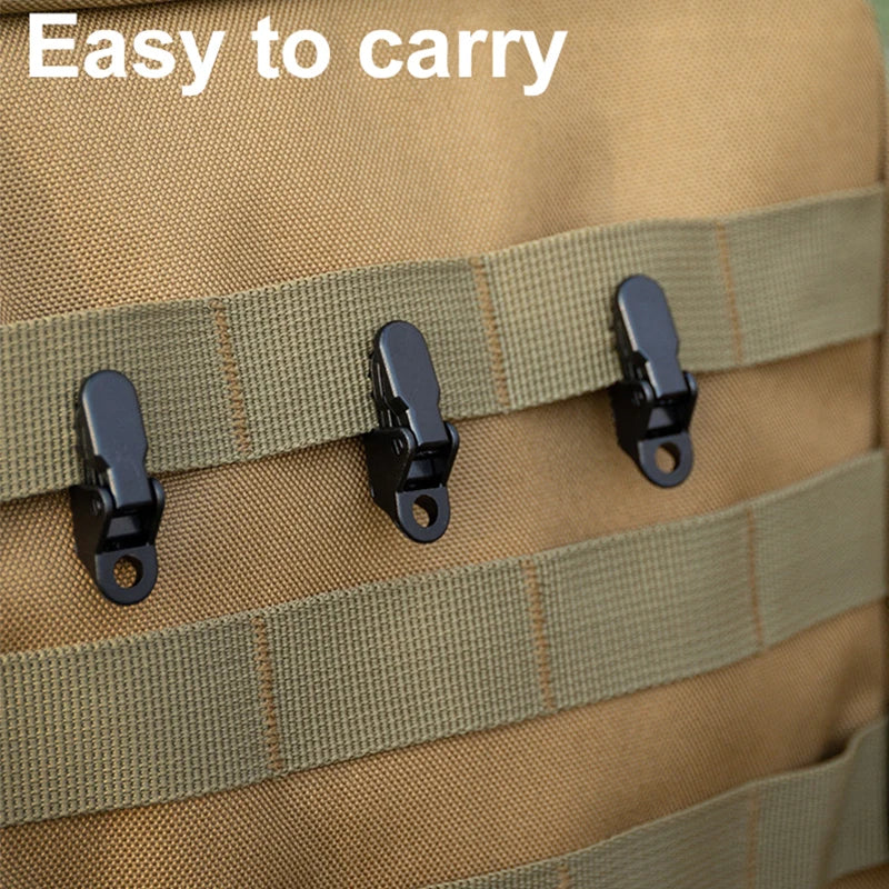 10/20/50pcs Sturdy Tent Clips for Outdoor Camping Use - Wild Frontier Gear LLC
