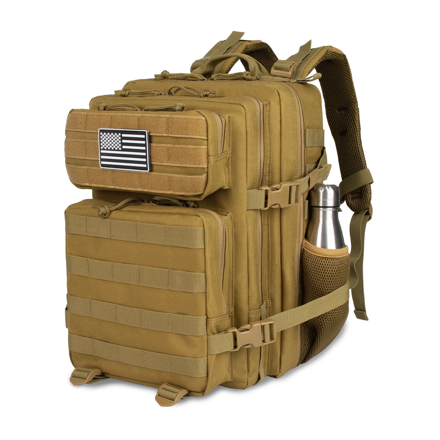 35L Hunting Rucksack Tactical Pack Backpack Waterproof Bug Out Bag Small Outdoor Hiking Camping Tactical Backpack Men's Travel