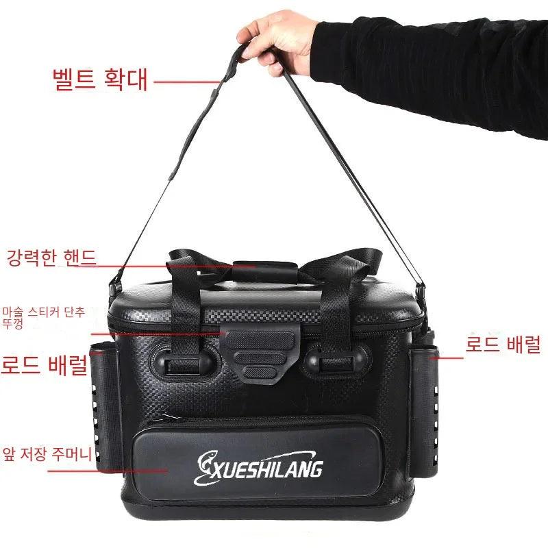 Portable Light 21L 30L 43L Fishing Box Tackle Box Outdoor Tank Case Gear Tools Fish Storage Sea Fishing with Portable Air Holes - Wild Frontier Gear LLC