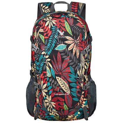 POKARLA 40L Lightweight Packable Backpack Hiking Daypack Walking Rucksack Foldable Camping Sports Outdoor Knapsack for Women Men