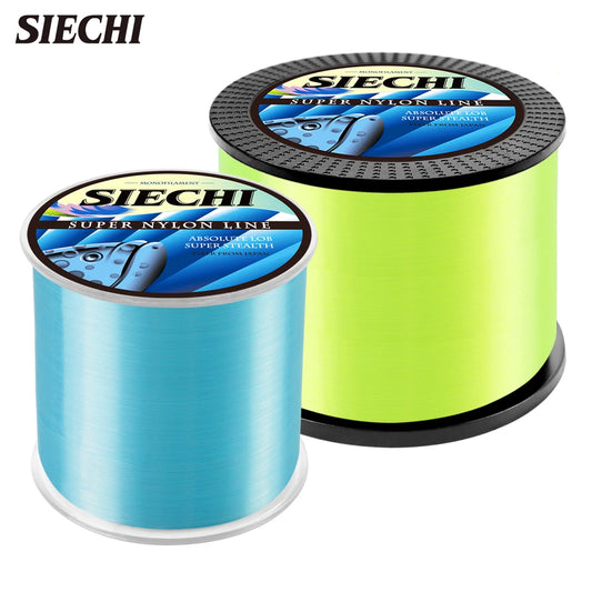2024 Band New 500m Nylon Fishing Line Super Strong 4.4LB - 28.6LB 7 Colors Japan Monofilament Main Line Fishing Line Accessories