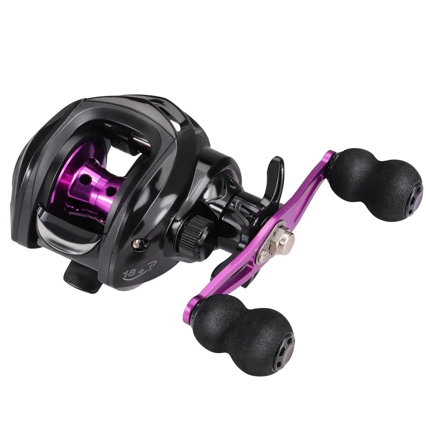 Sougayilang Purple Baitcasting Fishing Reel 7.2:1 High Speed - Wild Frontier Gear LLC