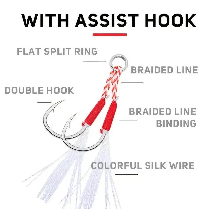 22g Silicone Octopus Double Hook Fishing Lure Baits - Triple Jig Sinking Swimbaits for Bass, Trout, and Shad - Wild Frontier Gear LLC