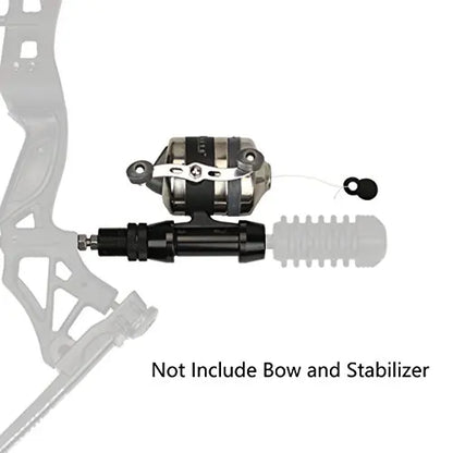 Bowfishing Reel Seat Spincast Reel with Fishing Reel Seat Gear Right and Left Hand for Recvrve Compound Bow