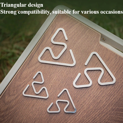 1pc Outdoor Stainless Steel Hooks Ultra Light Camping Tools - Wild Frontier Gear LLC