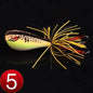 FLYSAND Floating Frog Fishing Lures 9g - Weedless Design with Double Sharp Hooks for Predator Fish - Wild Frontier Gear LLC