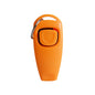2 In 1 Pet Dog Clicker Dog Training Whistle Clicker Dog Trainer Puppy Stop Barking Training Aid Tool with Key Ring Pet Supplies