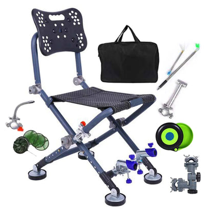 Travel Ultralight Folding Chair Superhard High Load Outdoor Camping Chair Portable Beach Hiking Picnic Seat Fishing Tool - Wild Frontier Gear LLC