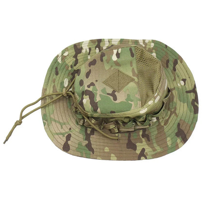 Men Camouflage Tactical Hat Bucket Multicam Sunscreen Rounded Hats Summer BreathableCap Hunting Hiking Outdoor Balaclava