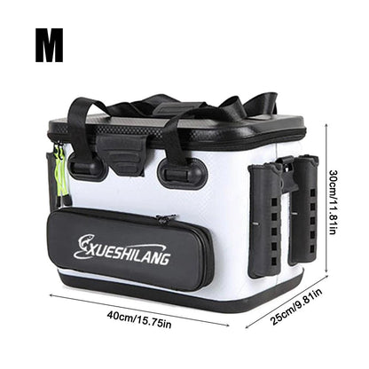 20/28L Portable Fishing Barrel Box EVA Fishing Bag Rod Bait Reel Fish Storage Bag Single Shoulder Bag Hook Lure Luya Handbag - Wild Frontier Gear LLC