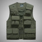 7XL 14 Pockets Summer New Men US Tactical Hiking Fishing Vest Man Photographer Waistcoat Mesh Cargo Sleeveless Jacket Tool Vest - Wild Frontier Gear LLC