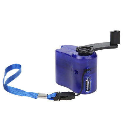 USB Mobile Phone Emergency Charger Portable Hand Crank Dynamo - Wild Frontier Gear LLC