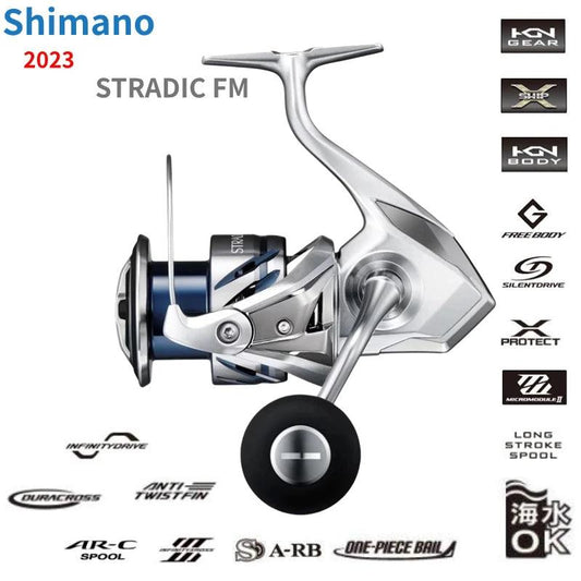 2023 Shimano Stradic FM Spinning Reels - Advanced Fishing Performance for Ocean and Freshwater - Wild Frontier Gear LLC