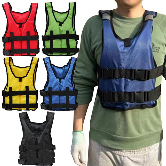 Professional Life Jacket Waterproof Swimming Rescue Life Jacket Water Safety Vest for Kayaking Boating Surfing Drifting Safety - Wild Frontier Gear LLC