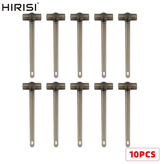Hirisi Carp Fishing Anti Tangle Sleeve Rubber Change Swivel Tail Rubber for Carp Leader Line Hair Rig Tackle Fishing Accessories