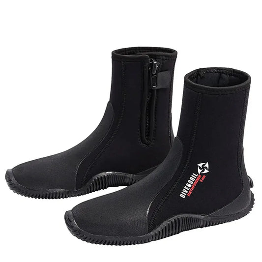 5mm & 3mm Neoprene Dive Boots – Keep Your Feet Warm and Ready for Any Water Adventure