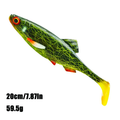 20cm/7.87in/59.5g Fishing Lures Soft Artificial Bait Lure Fishing Gear