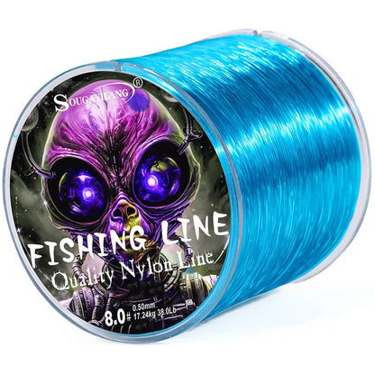 Sougayilang Nylon Fishing Line 100m 500m Super Stronger Japan Monofilament  Line Max Drag 7-38LB Saltwater Freshwater Carp Line