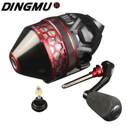 4.0:1 Gear Ratio Slingshot Spinning Fishing Reel with 10LB Line - Brutus Outdoor Catapult Reel for All Water Types - Wild Frontier Gear LLC