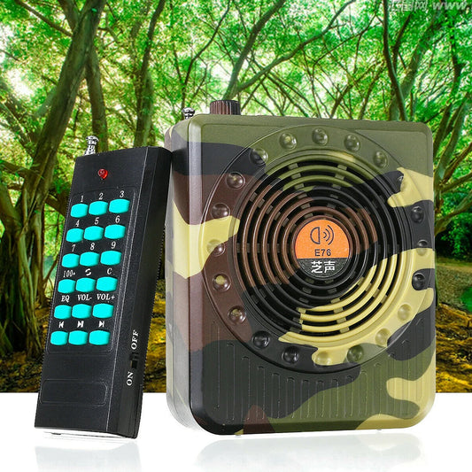 E76 Remote Remote Control Amplifier Decoy Calling Speaker Professional Small Size Sound Amplifiers Hunt Tool Sound Amplifiers