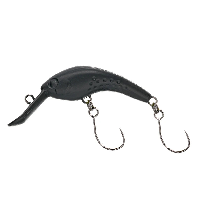 LTHTUG Area Trout Fishing Lure RUSH BELL Medium Diving Minnow 33mm 2g Floating Crankbait Noiseless Hard Artificial LW124