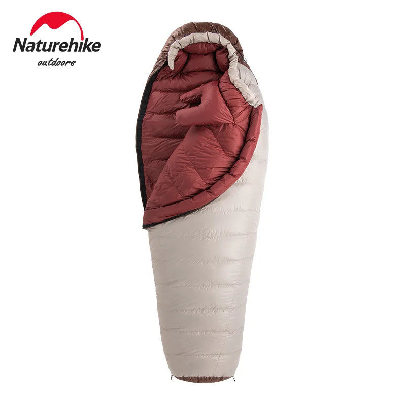 Naturehike Sleeping Bag Ultralight Waterproof Mummy Sleeping Bag SnowBird Duck Down Sleeping Bag Winter Camping Sleeping Bag Wild Frontier Gear LLC
