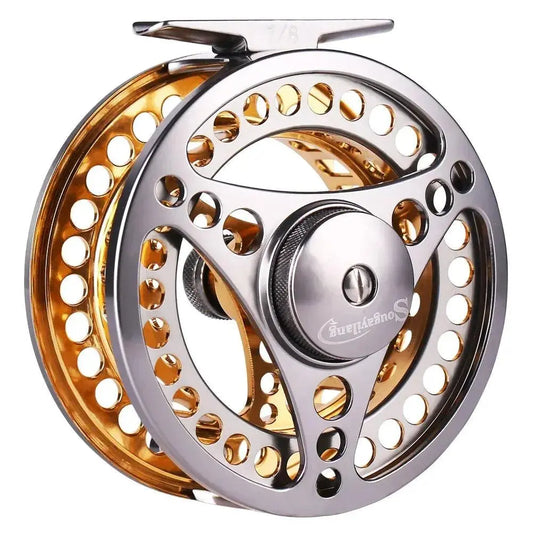 Sougayilang High-Performance Fly Fishing Reel with CNC-Machined Aluminum Alloy and 2+1 BB System - Wild Frontier Gear LLC