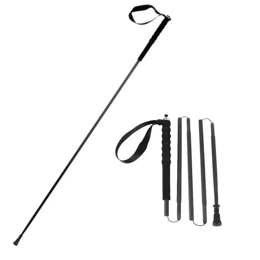 Ultra Light Trekking Pole Carbon Folding Hiking Stick Collapsible Hiking Poles 115G Trekking Stick Walking Poles Walk - Wild Frontier Gear LLC