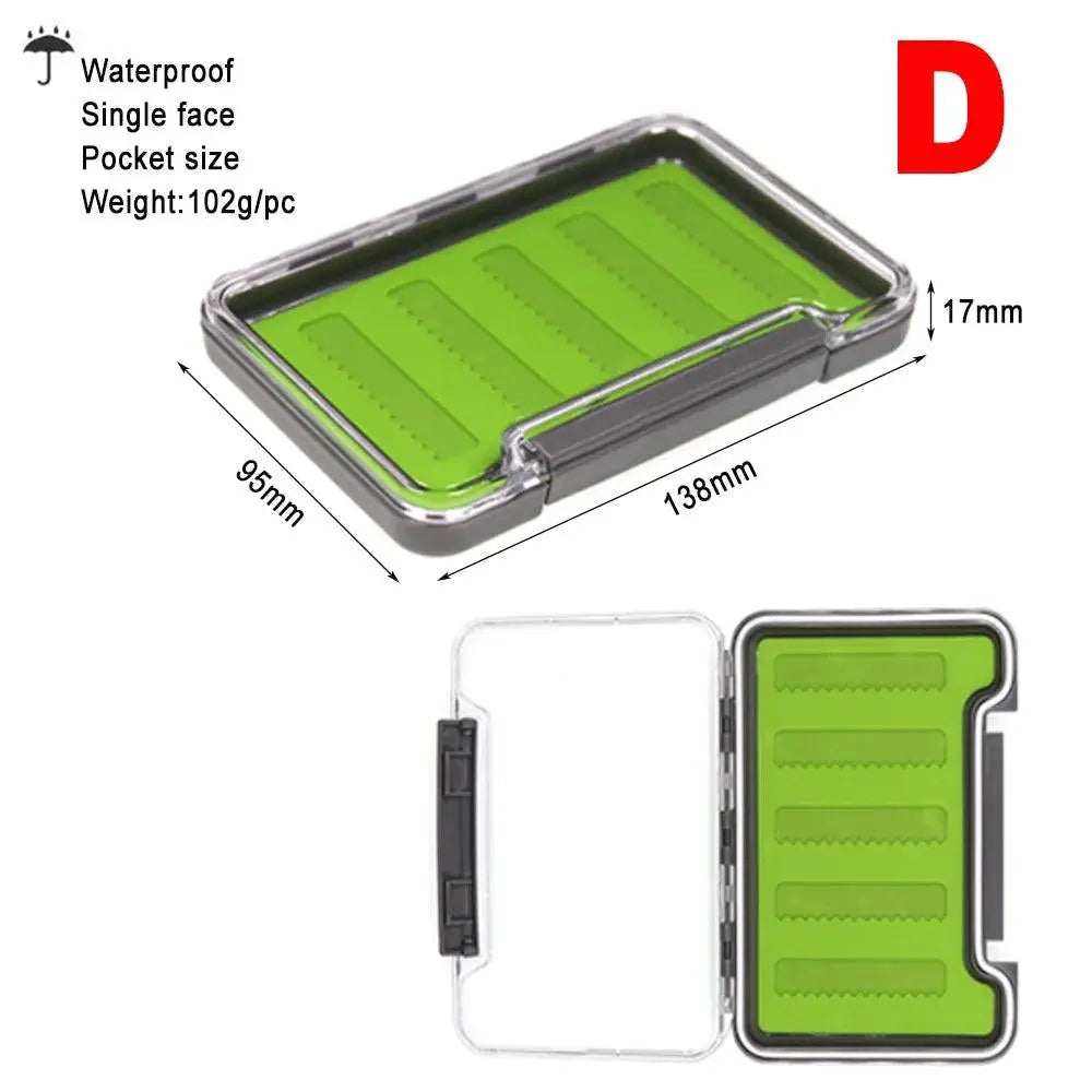 Vampfly Waterproof Fishing Fly Box Nymph Dry Fly Streamer Tube Fly Trout Salmon Fishing Flies Hook Accessory Tackle Box - Wild Frontier Gear LLC