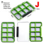 Vampfly Waterproof Fishing Fly Box Nymph Dry Fly Streamer Tube Fly Trout Salmon Fishing Flies Hook Accessory Tackle Box - Wild Frontier Gear LLC