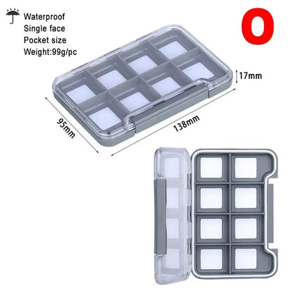 Vampfly Waterproof Fishing Fly Box Nymph Dry Fly Streamer Tube Fly Trout Salmon Fishing Flies Hook Accessory Tackle Box - Wild Frontier Gear LLC
