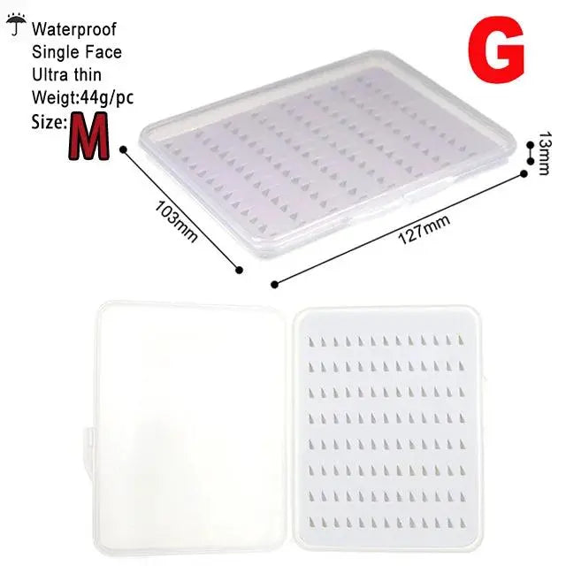 Vampfly Waterproof Fishing Fly Box Nymph Dry Fly Streamer Tube Fly Trout Salmon Fishing Flies Hook Accessory Tackle Box - Wild Frontier Gear LLC