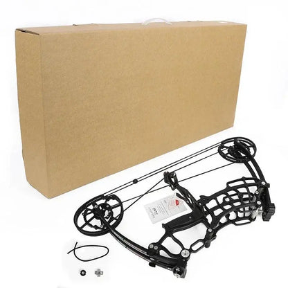 Versatile Archery Compound Bow 30-70lbs with Steel Ball and Arrow Compatibility for Fishing and Hunting - Wild Frontier Gear LLC