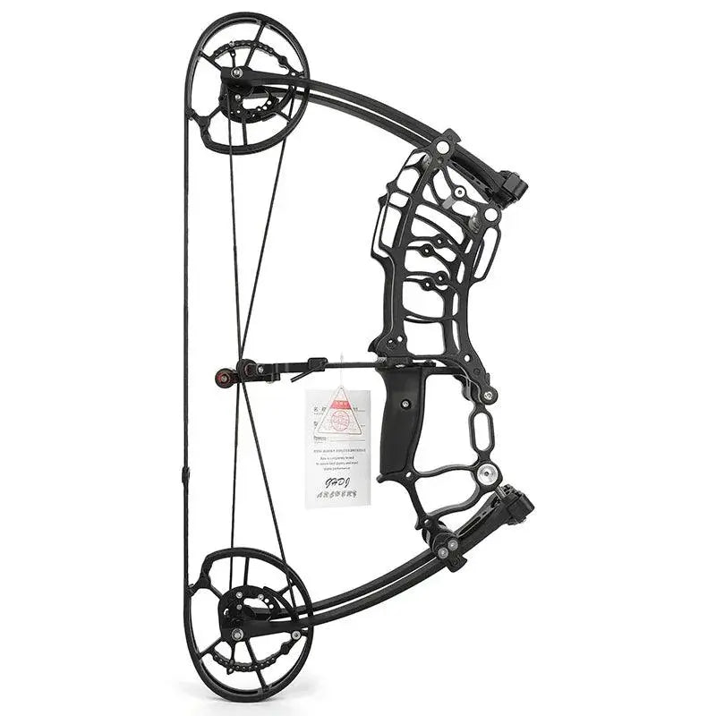 Versatile Archery Compound Bow 30-70lbs with Steel Ball and Arrow Compatibility for Fishing and Hunting - Wild Frontier Gear LLC