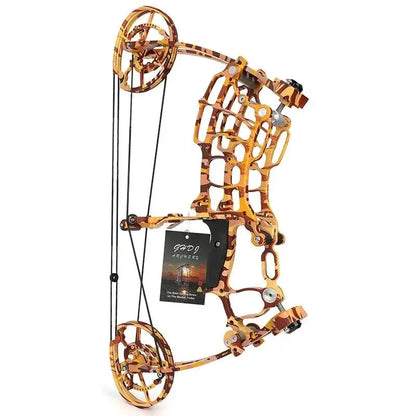 Versatile Archery Compound Bow 30-70lbs with Steel Ball and Arrow Compatibility for Fishing and Hunting - Wild Frontier Gear LLC
